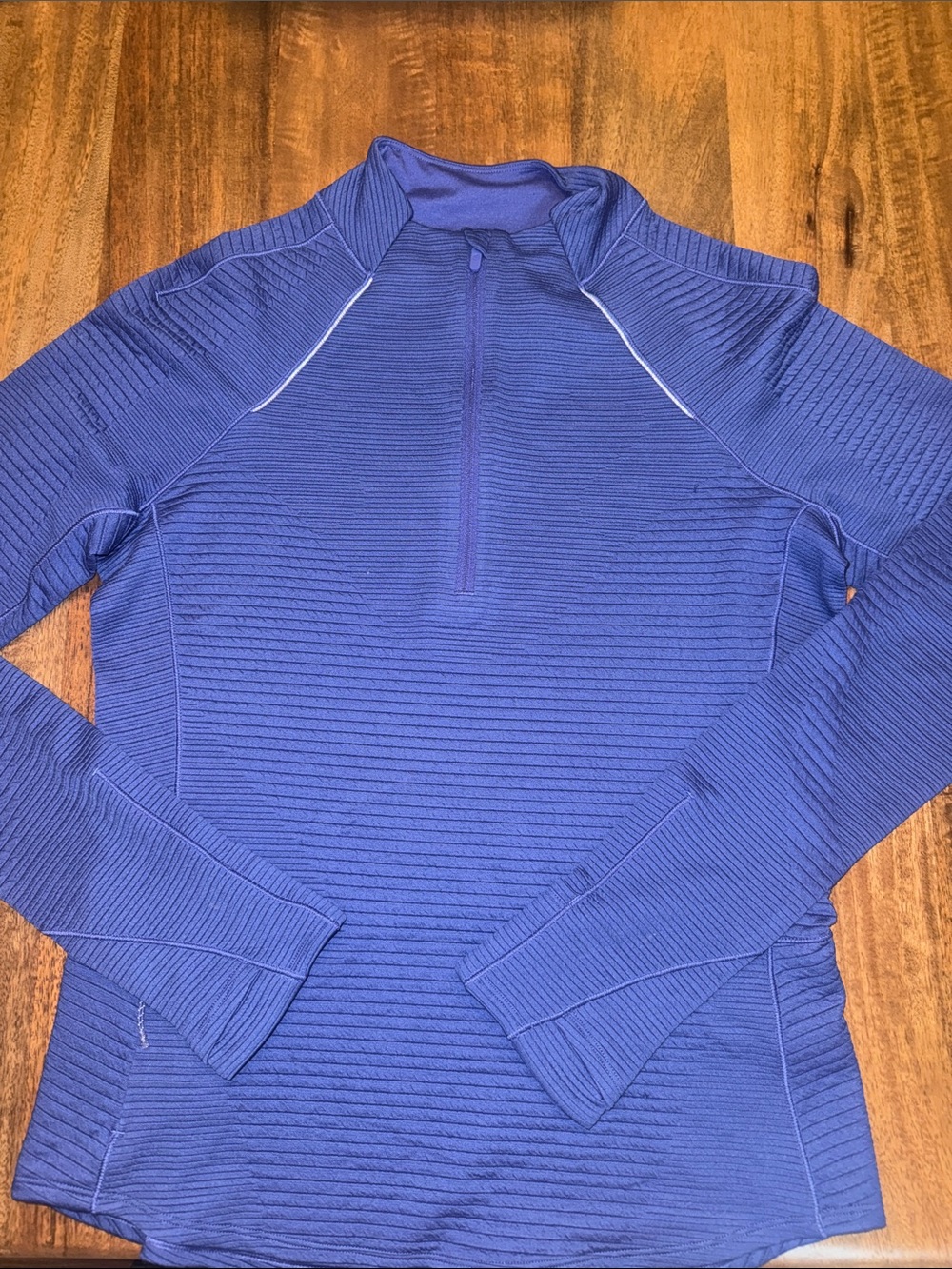 Lululemon Blue Quarter-Zip